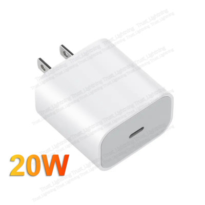 For iPhone 16 15 14 13 Pro Max 20W PD USB C Fast Wall Charger Plug Power Adapter