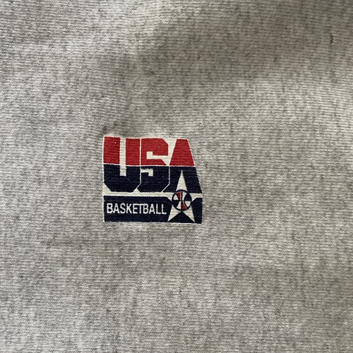 Sudadera De Colección USA Dream Team Olímpica Cuello Redondo Años 90 XL 2 Caras Rara Hecha en EE. UU. - Imagen 4 de 6
