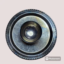 Vintage Oneida Silverplate Chip & Dip/Snack Bowl and 12" Platter