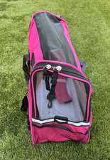 Pet Dog Cat Carrier Travel Tote Bag Comfort Case Soft Sided Mesh Top Sides Zip
