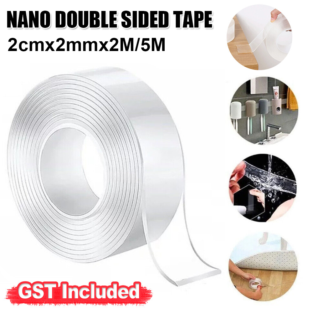 Nano PU gel Double Sided Super Sticky Heavy Duty Strong Adhesive Tape
