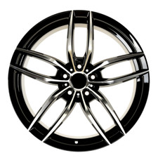 Ipw Black Machined Face 19x8.5 5x114 Rims For Camry Accord Civic Crv Element