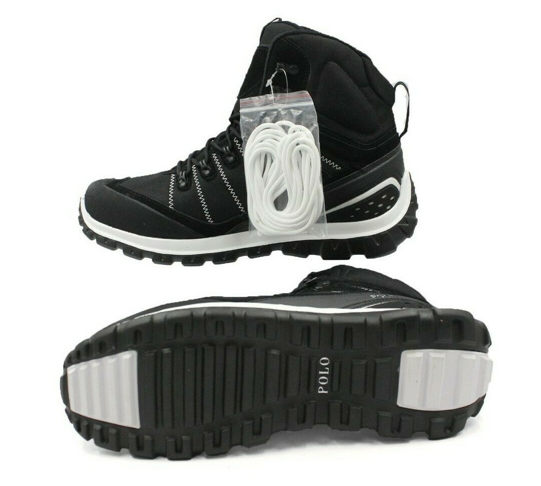 POLO RALPH RALPH RALPH LAUREN Hillingdon Bota De Hombre-Negro blancoooo Talla 10-Nuevo Auténtico aadd5b POLO RALPH RALPH RALPH LAUREN Hillingdon Bota De Hombre-Negro blancoooo Talla 10-Nuevo Auténtico aadd5b