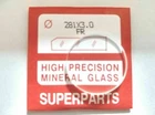 Quality Watch Glass Mineral Crystal Face Flat Round 3mm Thick, Ø 24mm to 50mm