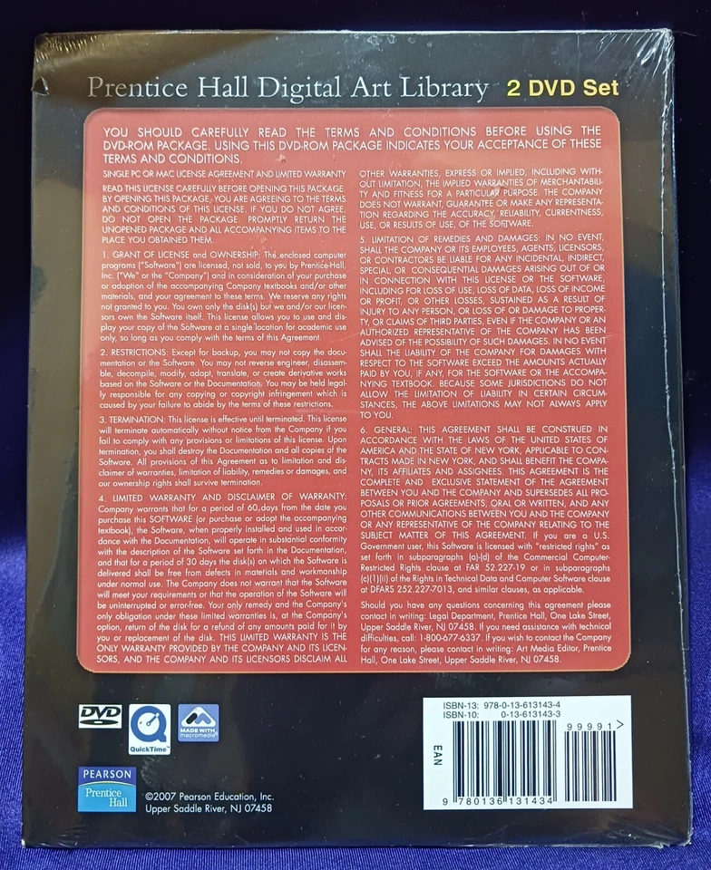 Prentice Hall Digital Art Library Interactive DVD Series Making & Meaning of Art - Image 2 of 4
