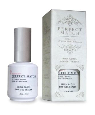 LeChat Perfect Match High Gloss Top Gel Sealer UV/LED - .5oz - PMT02