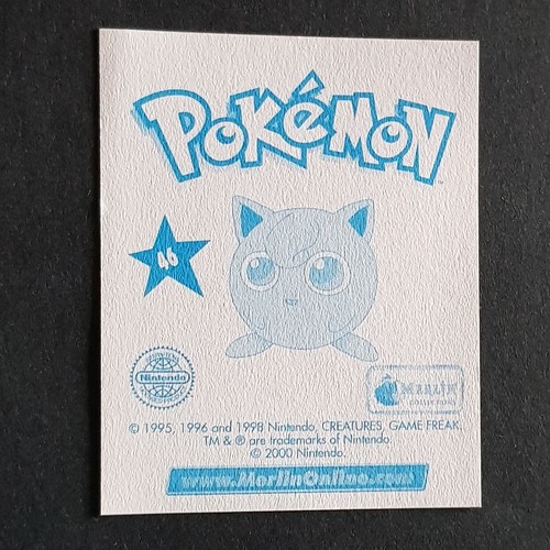 Pokemon "Figurine Adesive Merlin 2000 2a Serie" ENTRA e SCEGLI - Foto 93 di 406