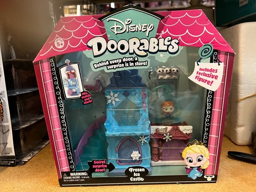 Disney Doorables Frozen Ice Castle Anna Mini Juego Exclusivo Misterio CONJUNTO NUEVO EN CAJA - Imagen 3 de 4