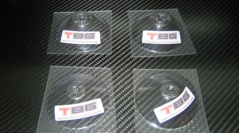 LOSI LXT AND GTX WHEEL CAPS SET OF FOUR (4) LEXAN DISC WHEEL COVERS - Image 1 of 1