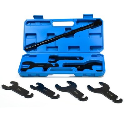 SMOTIVEPRO Pneumatic Fan Clutch 8Pcs Wrench Set, Blue 