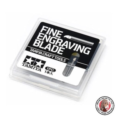 Tamiya 74162 Engraving Blade 0.25 mm 2 mm Shaft Craft Tool