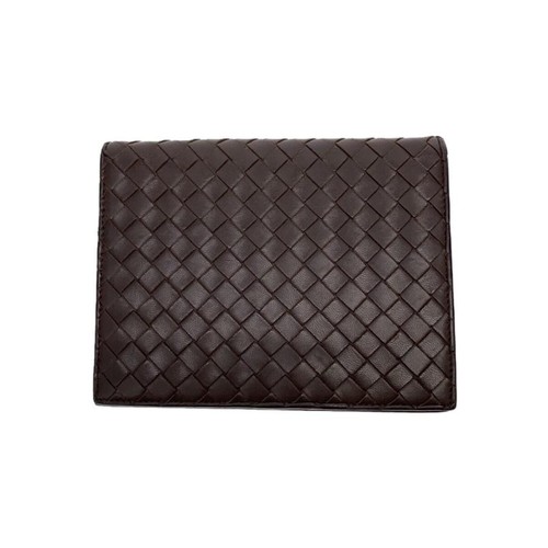 BOTTEGA VENETA Leather Notebook Cover, Brown, Men's 115638 - Picture 1 of 5