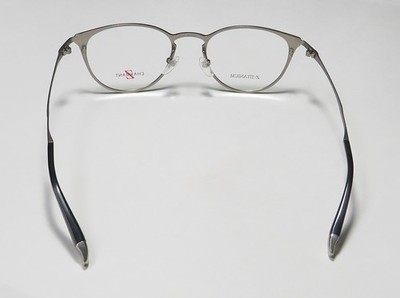 NEW CHARMANT Z 19840 EYEGLASSES 49-19-140 UNISEX OVAL GRAY