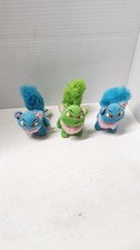 Neopets Plush Lot of 3 Stuffed Animal Wocky Cat