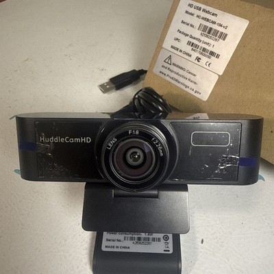 HuddleCamHD USB 2.0 Webcam -- 1080p Ultra-wide angle 2.1mm lens 120-degree FoV