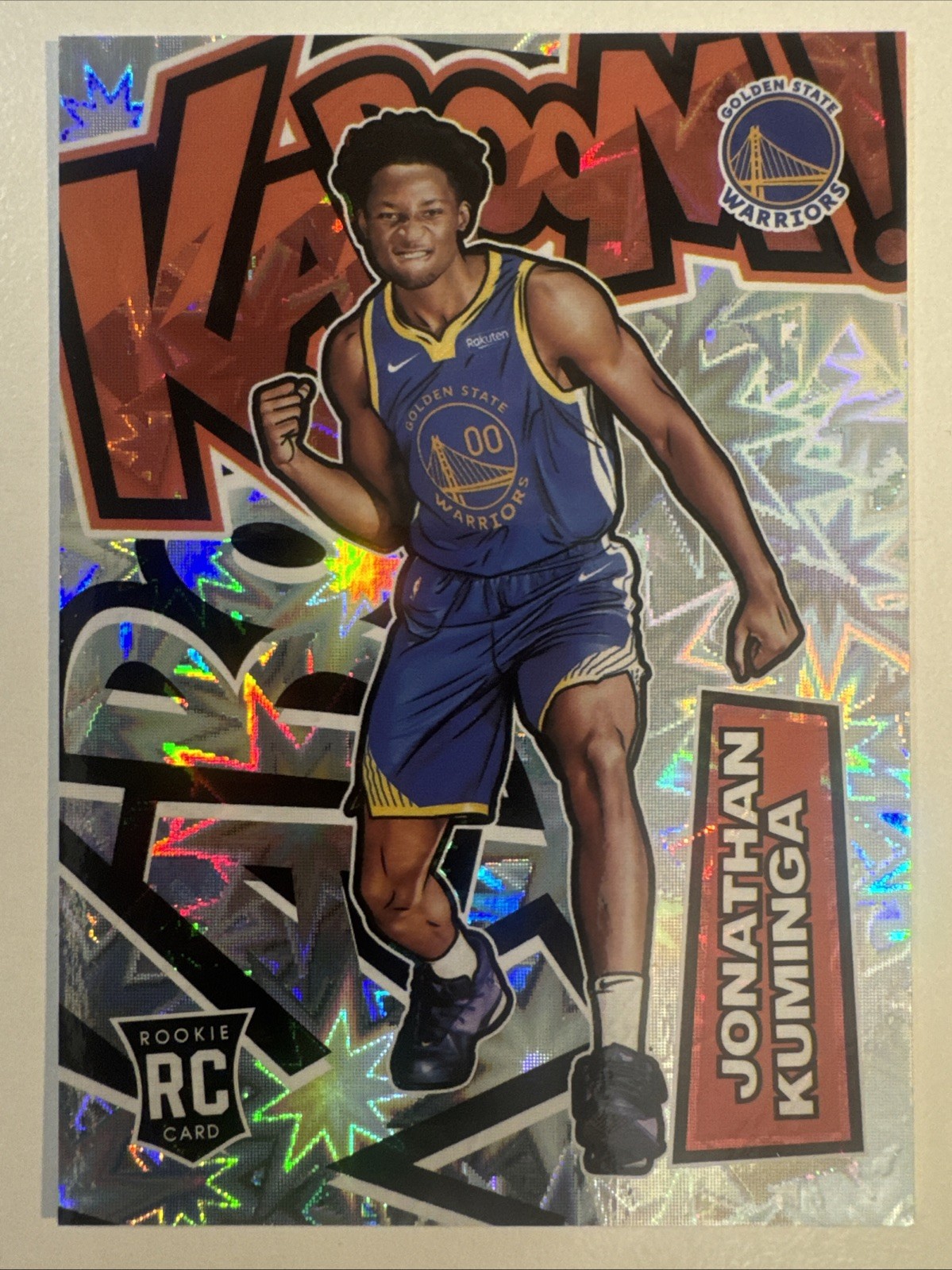 2021 Panini Crown Royale Jonathan Kuminga Kaboom! Rookie RC #19