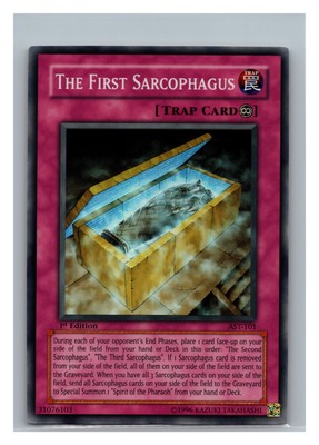 Ancient Sanctuary #AST-101 The First Sarcophagus - 1st Ed. - Foil
