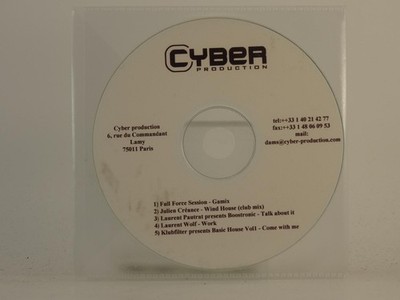 FULL FORCE SESSION/JULIEN CREANCE GAMIX/WIND HOUSE (H1) 5 Track Promo CD Single 
