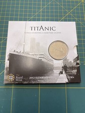 Titanic 2012 Alderney Centenary &pound;5 Coin