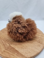 100 Real Alpaca Fur Plush 5" Soft Fluffy Furry Toy Stuffed Animal