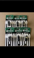 X6 Fox 40 Pealess Whistle 115 dB Classic CMG Cushioned Mouth Grip Sport Referee