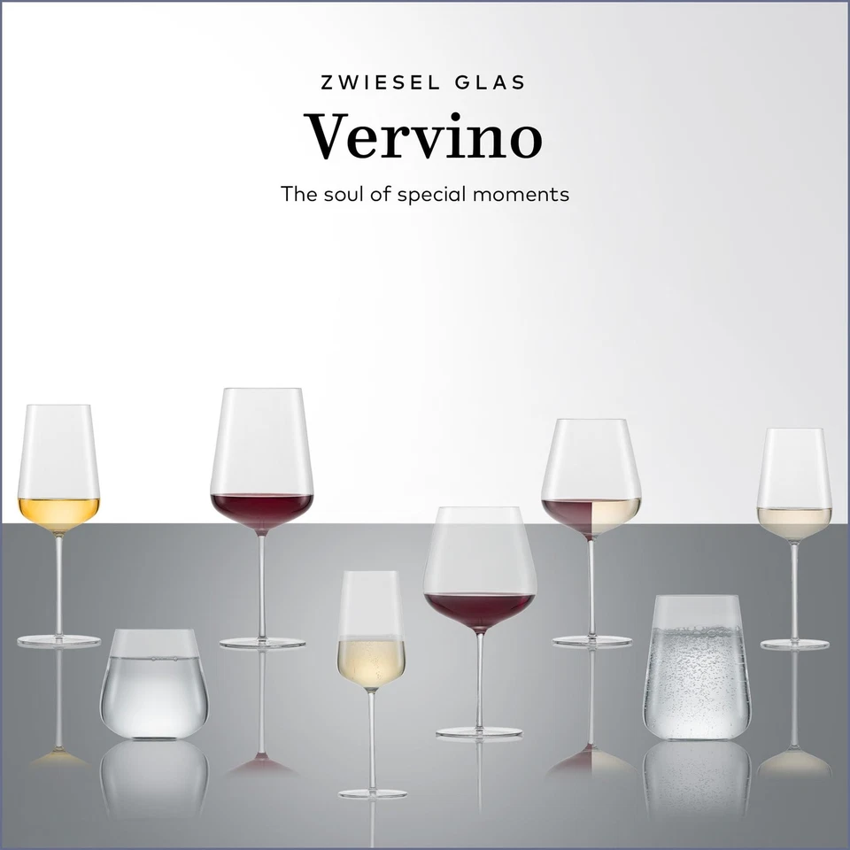 Zwiesel Glas Vervino Allround Glass (Set of 6), Wine Glasses for Red, White a... - Image 4 of 4
