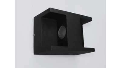 Oprawa elewacyjna LED Cissa 2x2W WW czarna