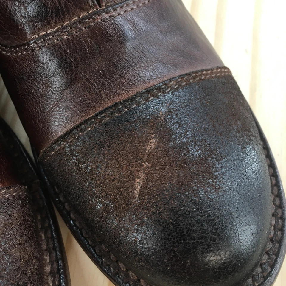 Bed Stu Shoes Womens 8.5 Rose Cobbler Loafers Brown Leather Slip On Casual Low - Image 4 of 4