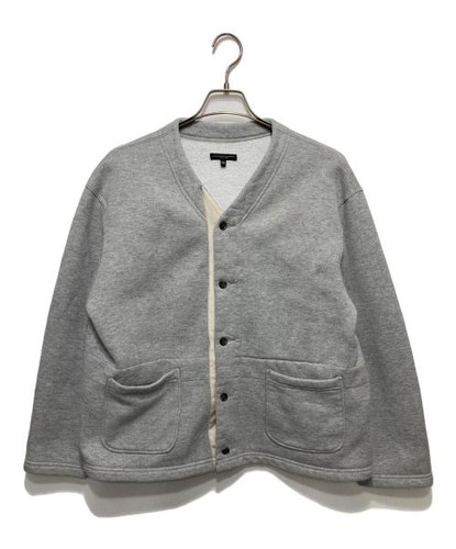 Engineered Garments Black Collarless Sweatshirt Casual Hoodie Used