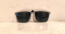 Clip-On Flip-Up Sunglasses, Black Polarized UV400 Protection