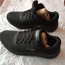 Skechers Work ARCH FIT  Womens Workwear Lace-Up Trainers-Black Size  5 WIDE FIT