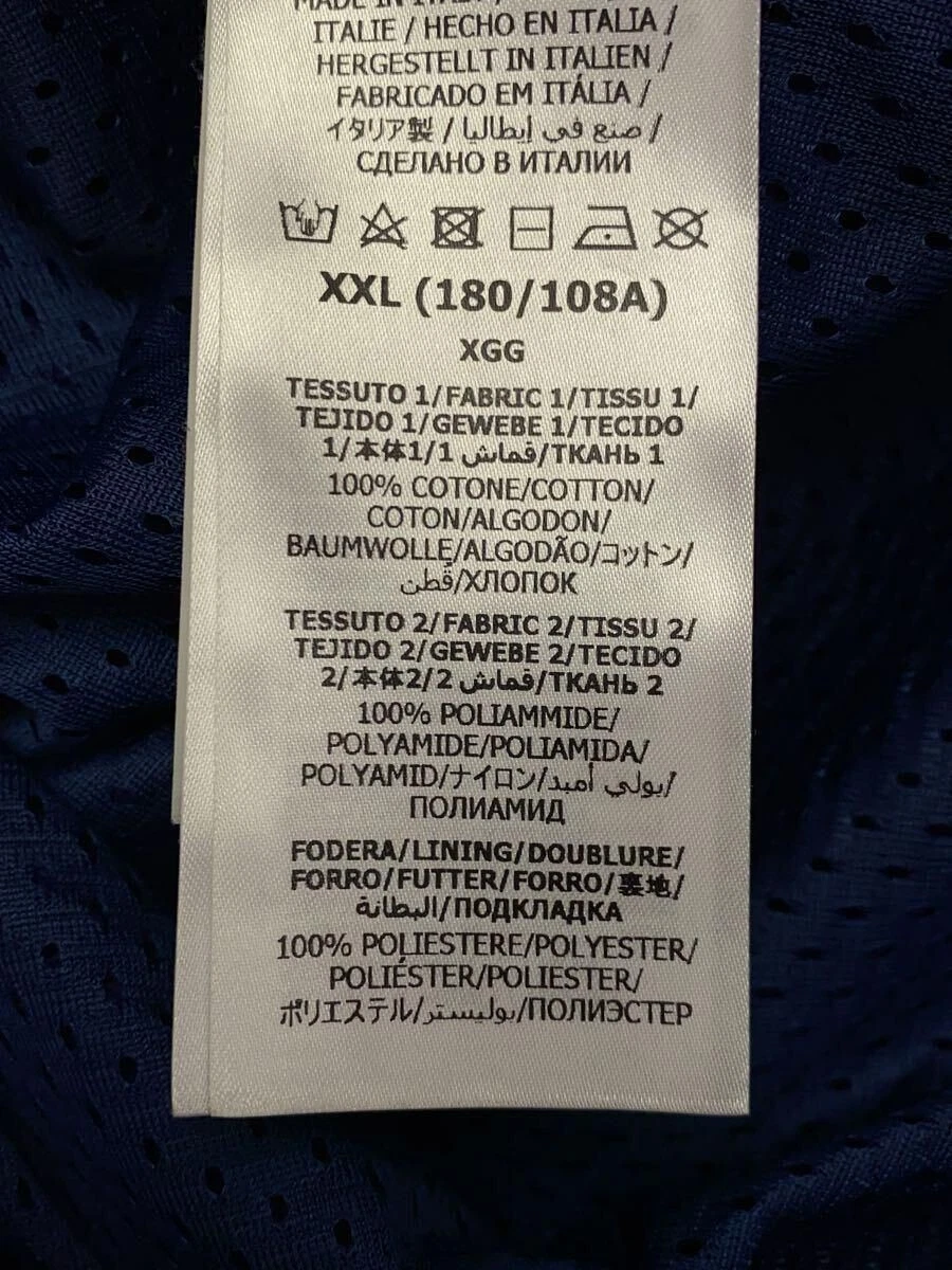 GUCCI Felpa con Cappuccio Zip XXL Cotone Navy 671462 Usata