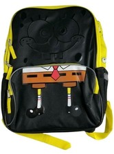 SpongeBob Squarepants Backpack Nickelodeon 16" Laptop Sleeve School Reflective 