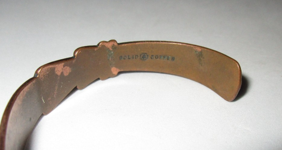 Bell Trading Post Solid Copper Cuff Bracelet - image 2