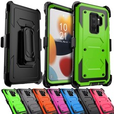 For Samsung Galaxy S9/S9 Plus Phone Case Cover Shockproof Rugged / Holster Clip