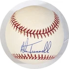 Alan Trammell Autographed AL Brown Baseball JSA CK18323