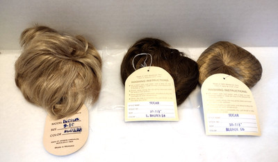 Blonde and Brown Global Doll Wigs Sugar 10''-11.5'' Toddler 9''-10'' Wee 3 NEW