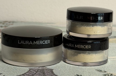 Laura Mercier Translucent Loose Setting Powder Minis 2g x 2g + 5g = 9g alle versiegelt
