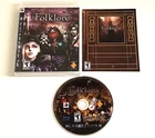Folklore PS3 PlayStation 3 Complete Game Disc Case Manual Action RPG Fantasy CIB