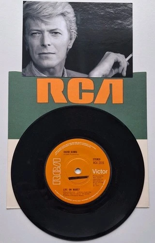 David Bowie "Life On Mars" 1971 RCA Records Original UK 7"Single 🇬🇧