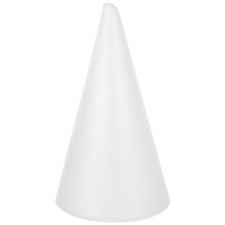 GANAZONO Christmas Foam Cone DIY Christmas Craft Polystyrene Cone Shapes Foam