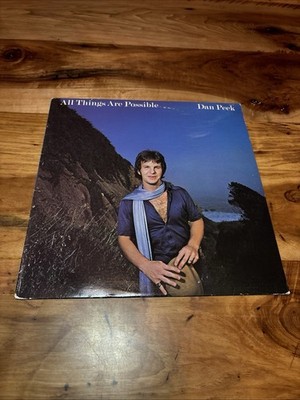 Dan Peek  - All Things Are Possible Vinyl LP Lamb & Lion LL-1040 VG+ / VG+