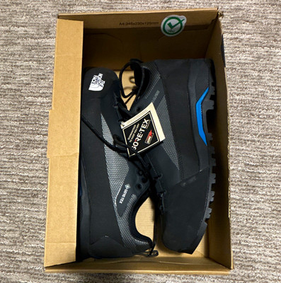 The North Face Men s Verto Alpine GORE-TEX Hiking Shoes Black/Gray/Blue US 12