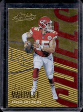 2018 Panini Absolute Patrick Mahomes II #49 Chiefs