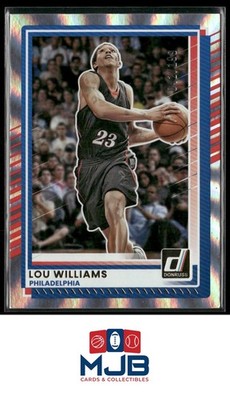 2025-26 Donruss Lou Williams Holo Laser #/199 #66 Philadelphia 76ers