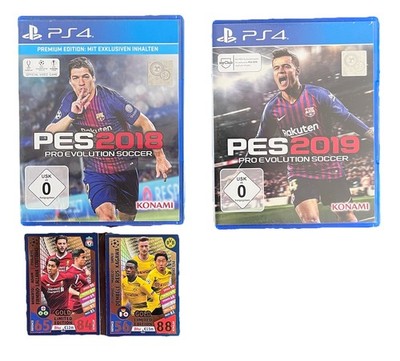 PS4 Pro Evolution Soccer Bundle + SAMMLERKARTEN von TOPPS