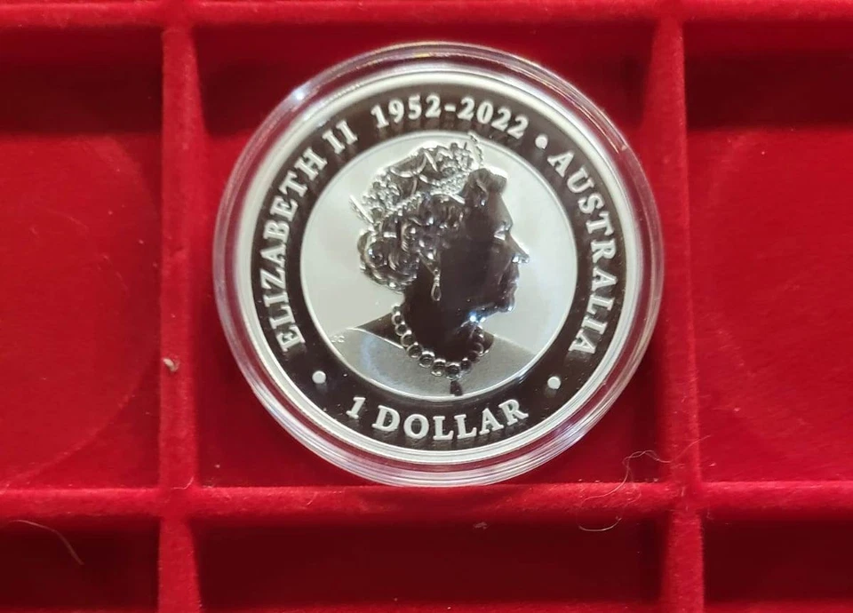 2023 Australian Brumby - Perth Mint 1 oz Brilliant Uncirculated 9999 Silver Coin - Immagine 2 di 2