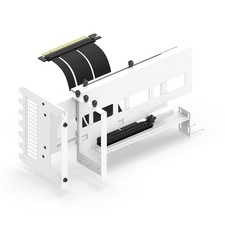 EZDIY-FAB Vertical PCIe 4.0 GPU Mount Bracket White 