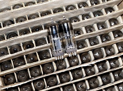 50x 6N6P = ECC99, E182CC Double Triode Tube NEVZ GOLD GRID Soviet 1970-80's NEW