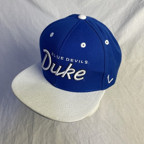 DUKE Blue Devils Snapback Zephyr Hat NWOT - Picture 1 of 5